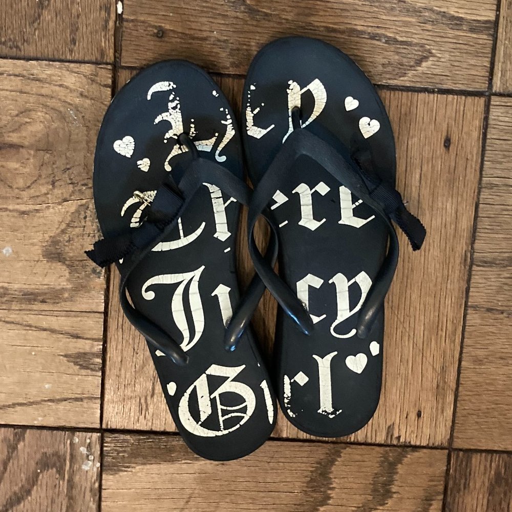 Vintage Juicy Couture Flip Flops
